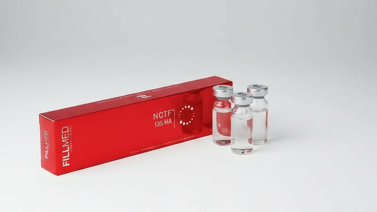 NCTF 135 HA (Fillmed/Filorga) — box and vials, Paramed Baku