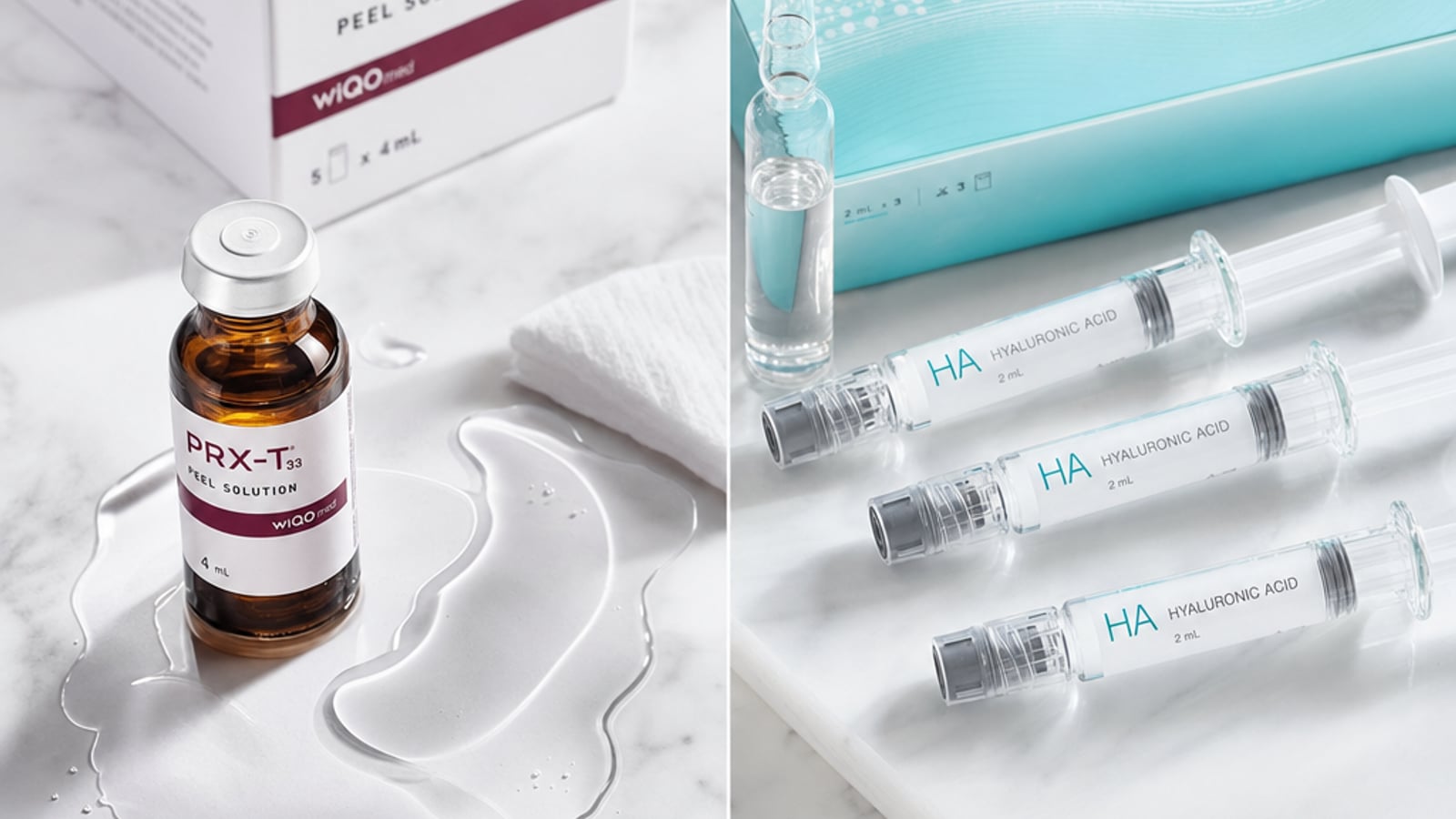 PRX-T33 vs injectable biorevitalization — comparison