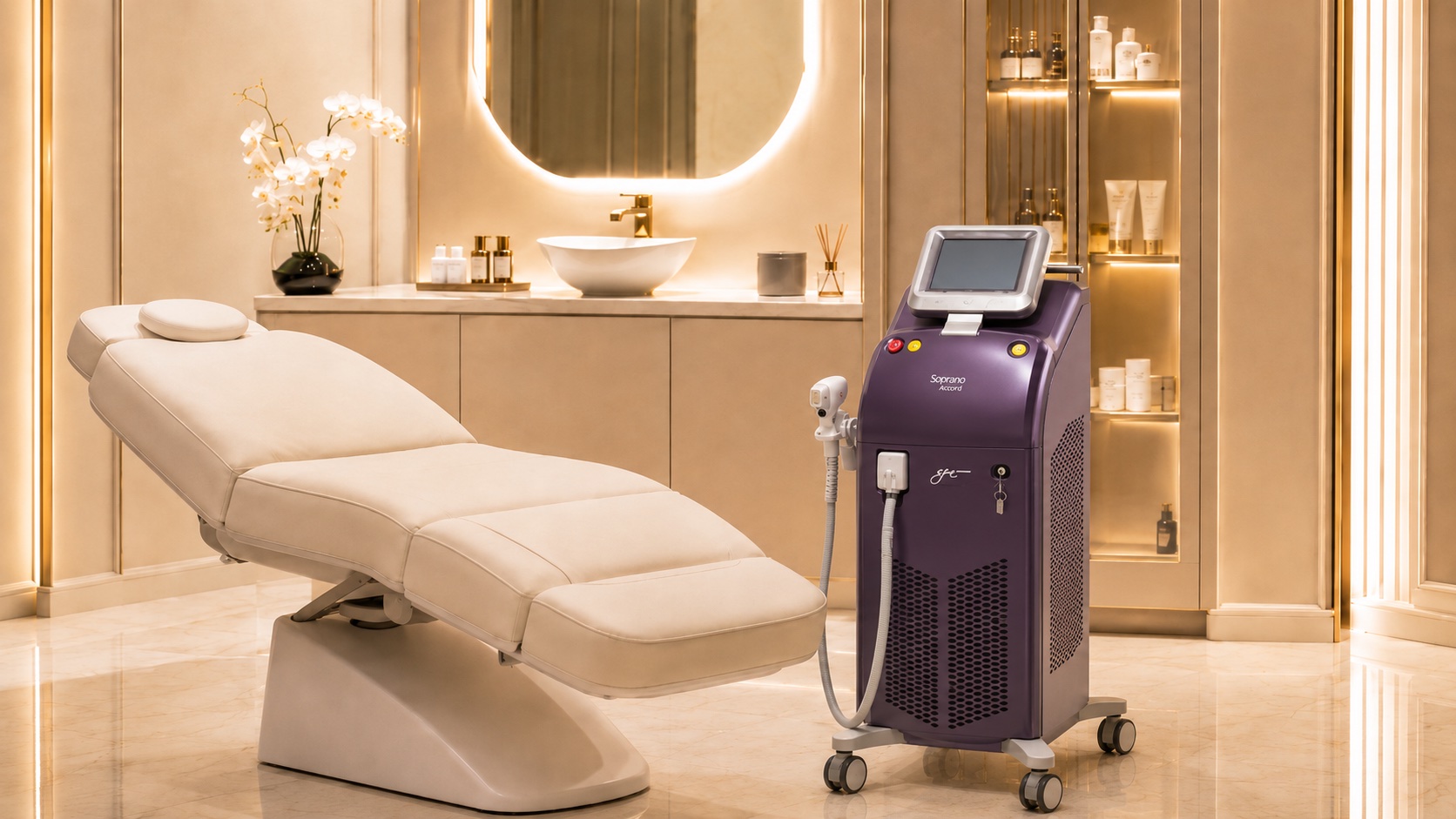 Soprano Accord — Alma Lasers 810 nm diod platforması (Soprano XLi-nin ribrendi)