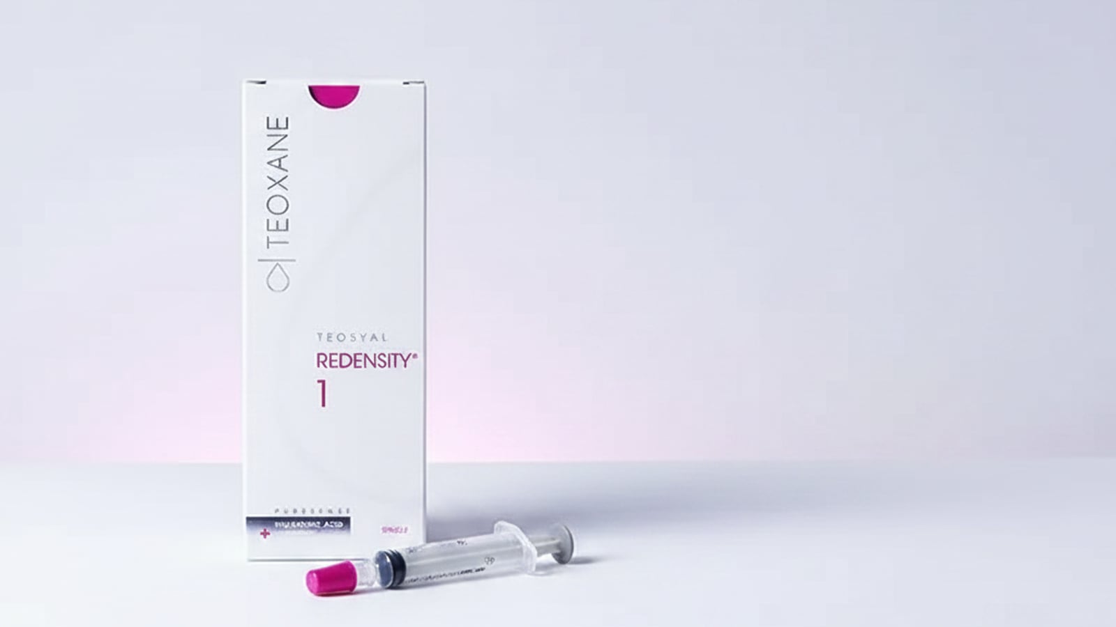 Teosyal PureSense Redensity I (Teoxane) — box and syringe, Paramed Baku